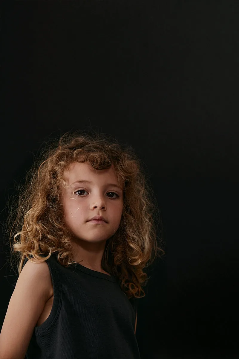 Sleeveless Vest 2-pack | Nearly Black