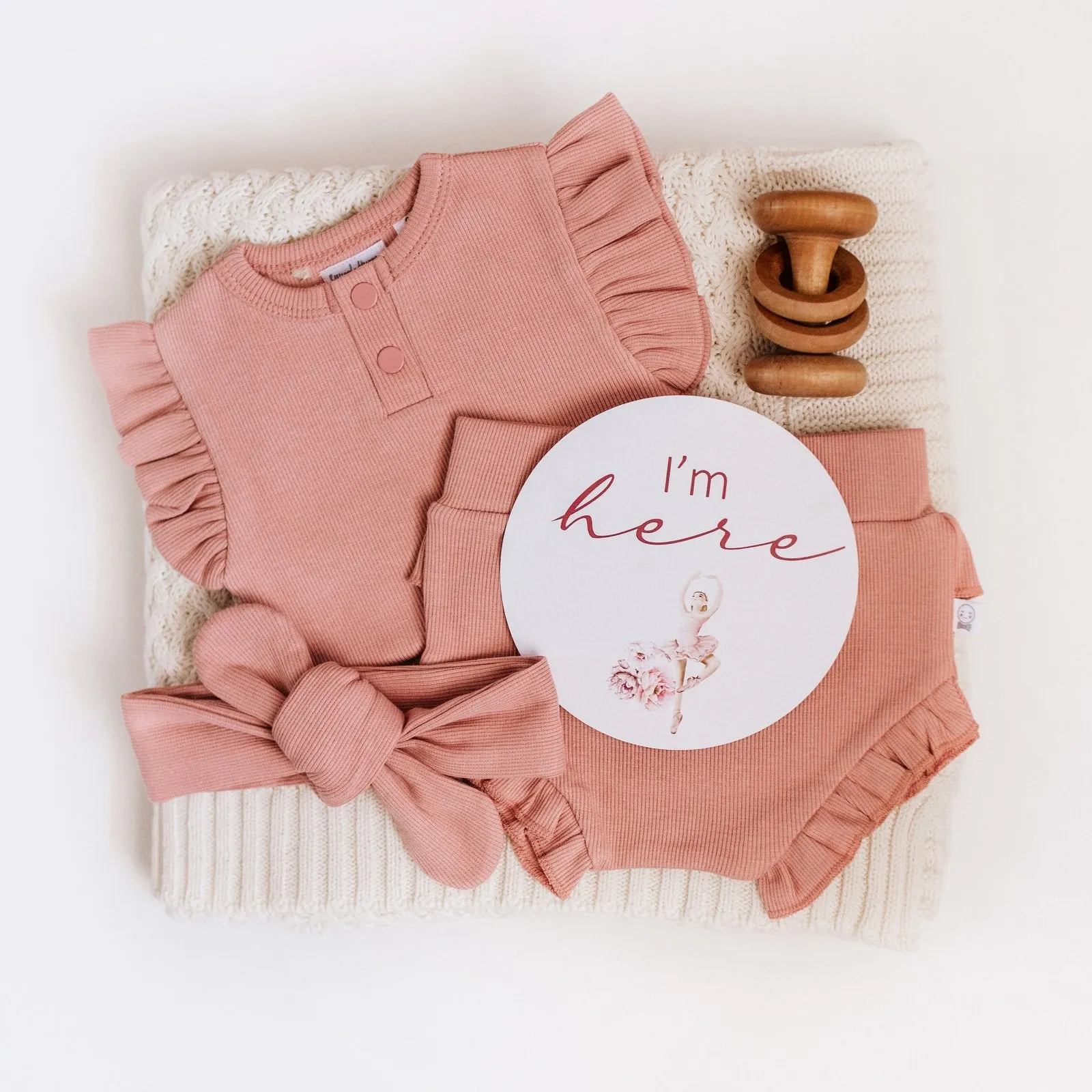 Snuggle Hunny Kids | Rose High Waisted Bloomers
