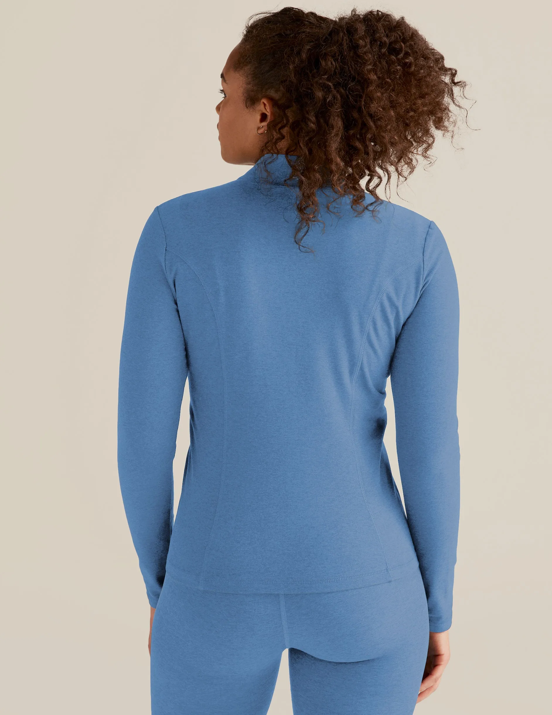 Spacedye On The Go Mock Neck Jacket