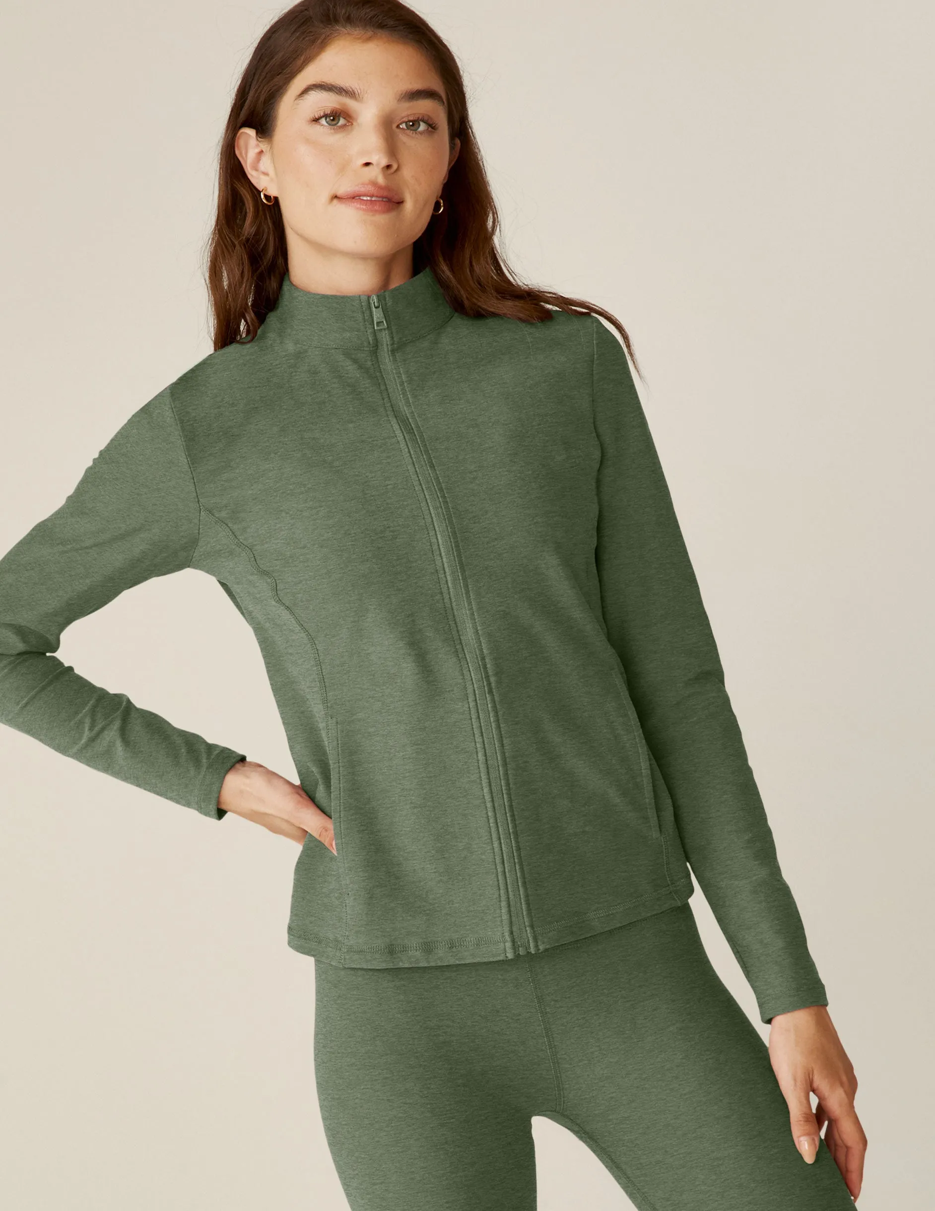 Spacedye On The Go Mock Neck Jacket