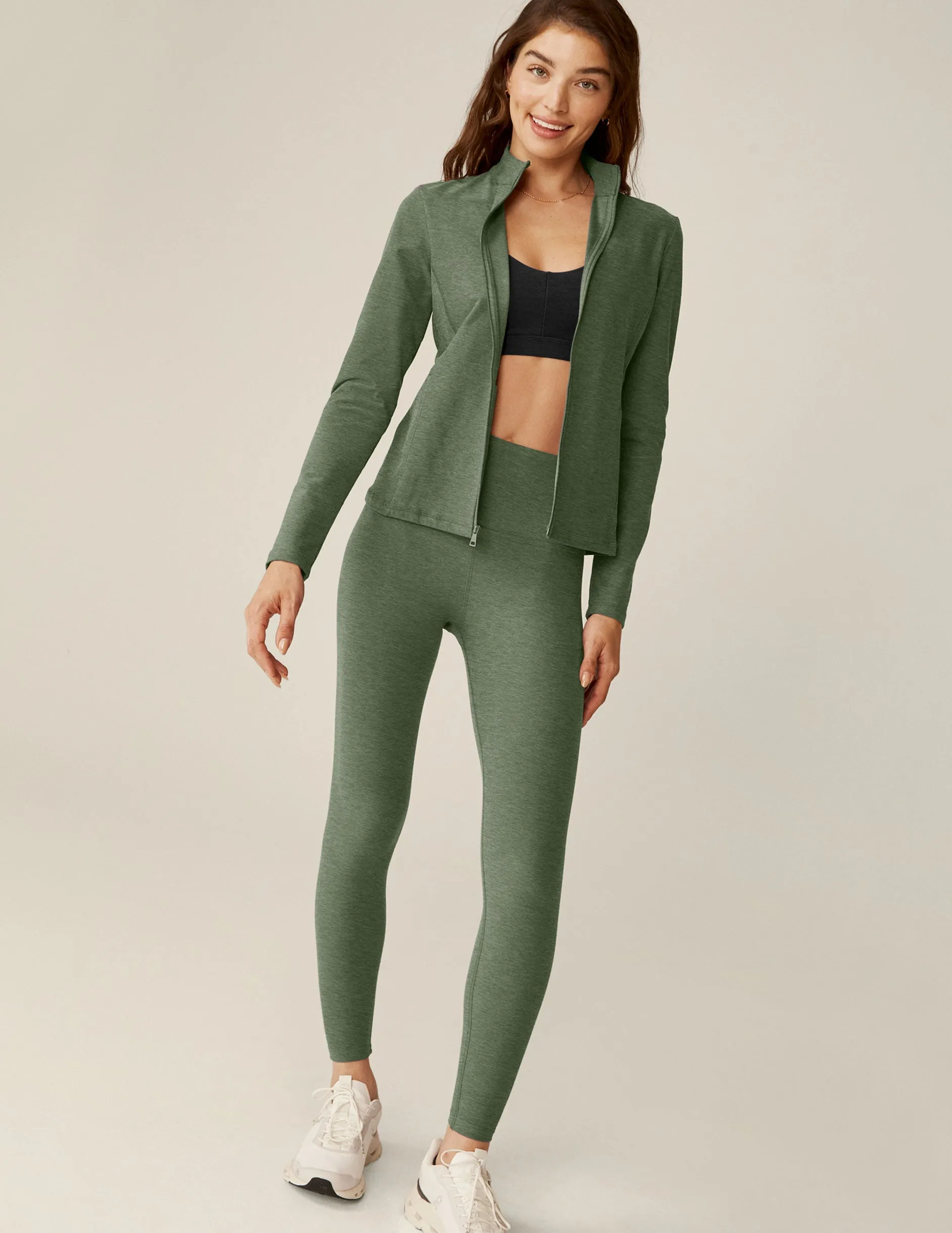 Spacedye On The Go Mock Neck Jacket