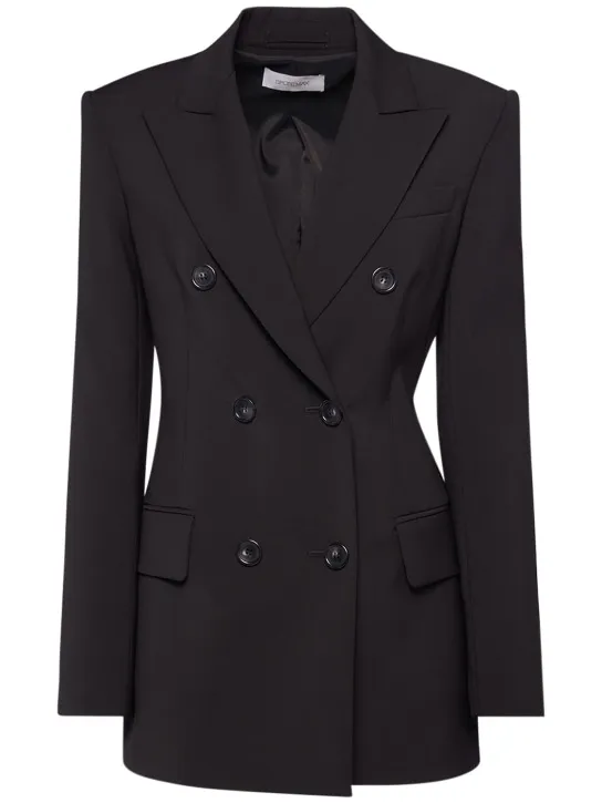 Sportmax   Adamo wool double breasted jacket 