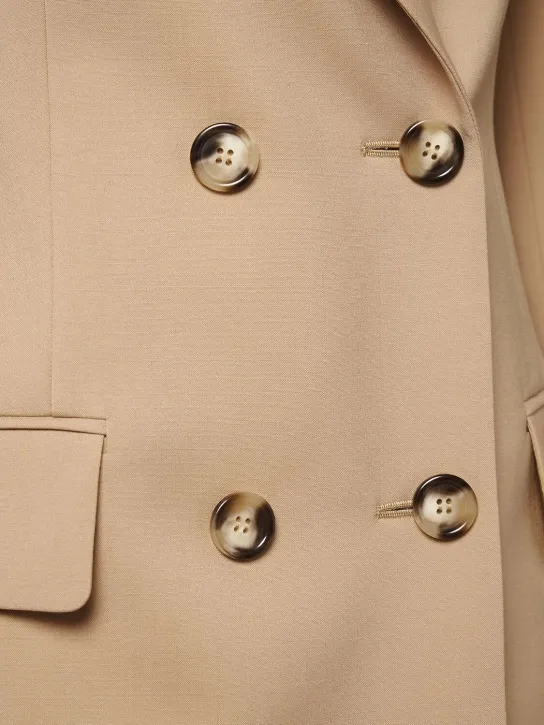 Sportmax   Adamo wool double breasted jacket 