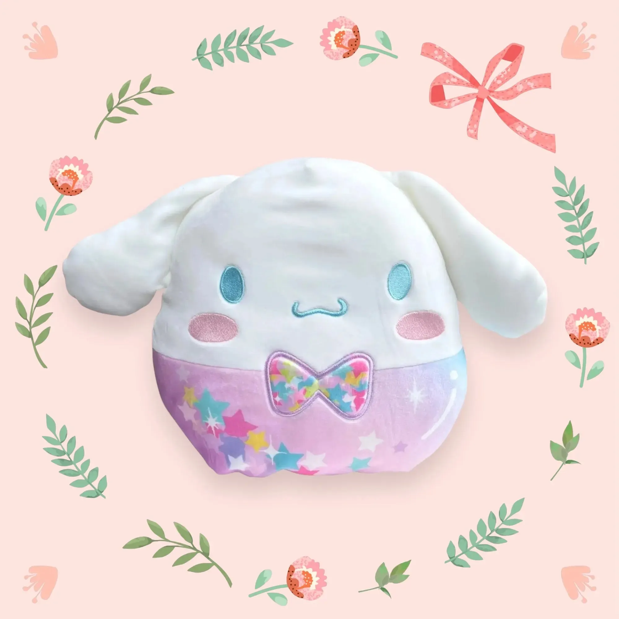 Squishmallows Sanrio 10" Plush Cinnamoroll