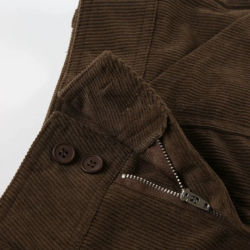 Stori Corduroy Low Waist Shorts
