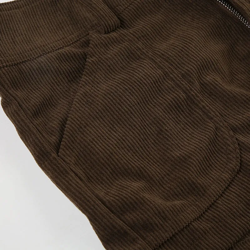 Stori Corduroy Low Waist Shorts