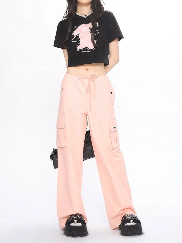 Streetwear Loose Fit Multi-Pocket Pants