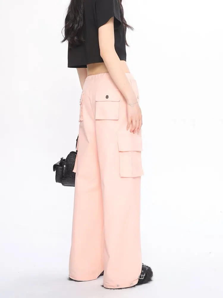 Streetwear Loose Fit Multi-Pocket Pants