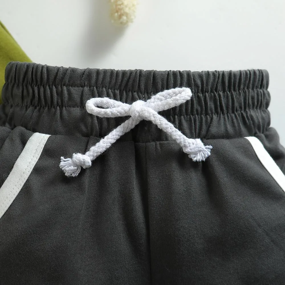 Summer children's printed vest shorts set Wholesale Kids Clothing