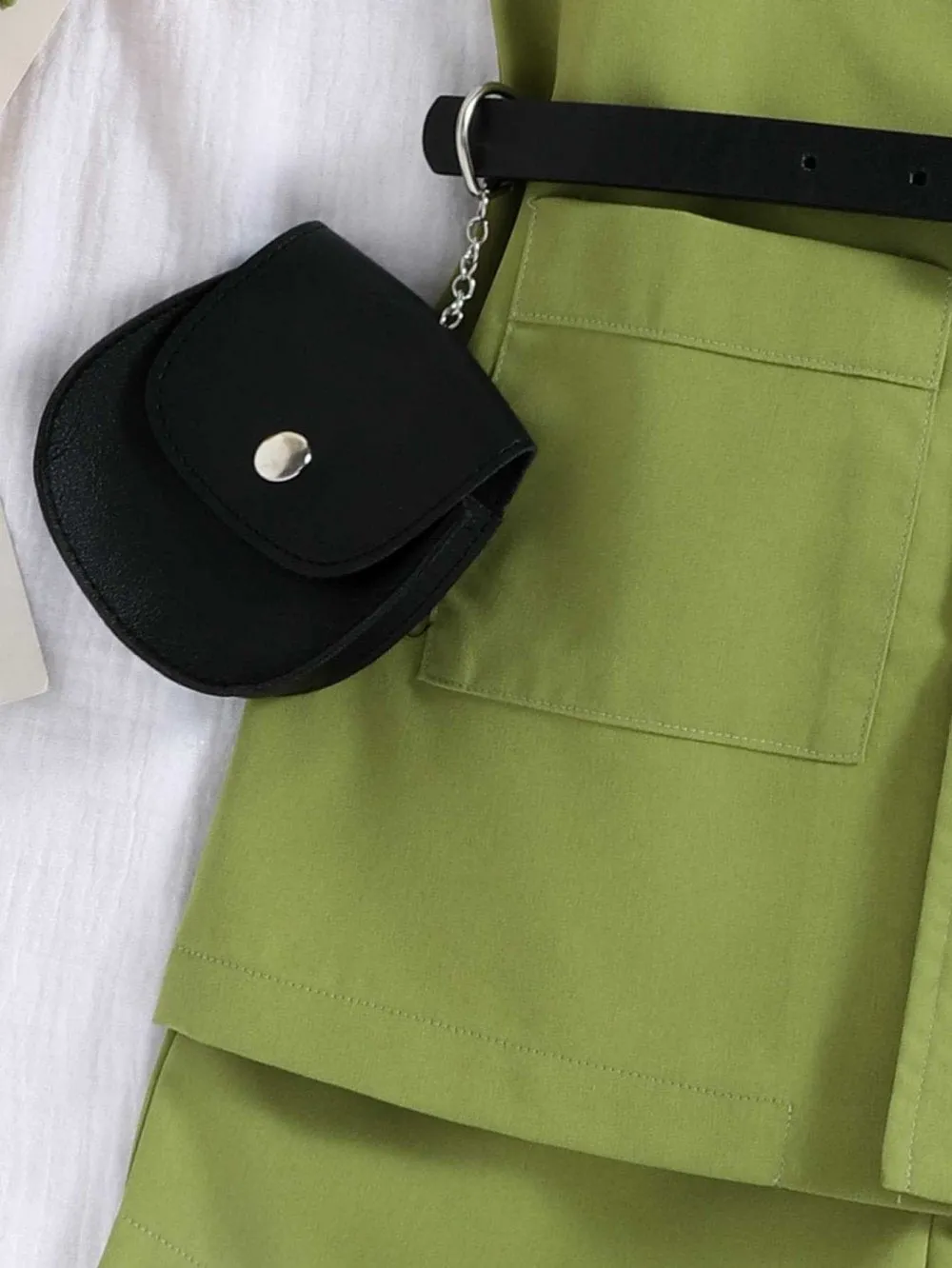 Summer Girls Sleeveless Suit Waistcoat Vest Shorts Waist Pack Four-piece Children's Suit Wholesale
