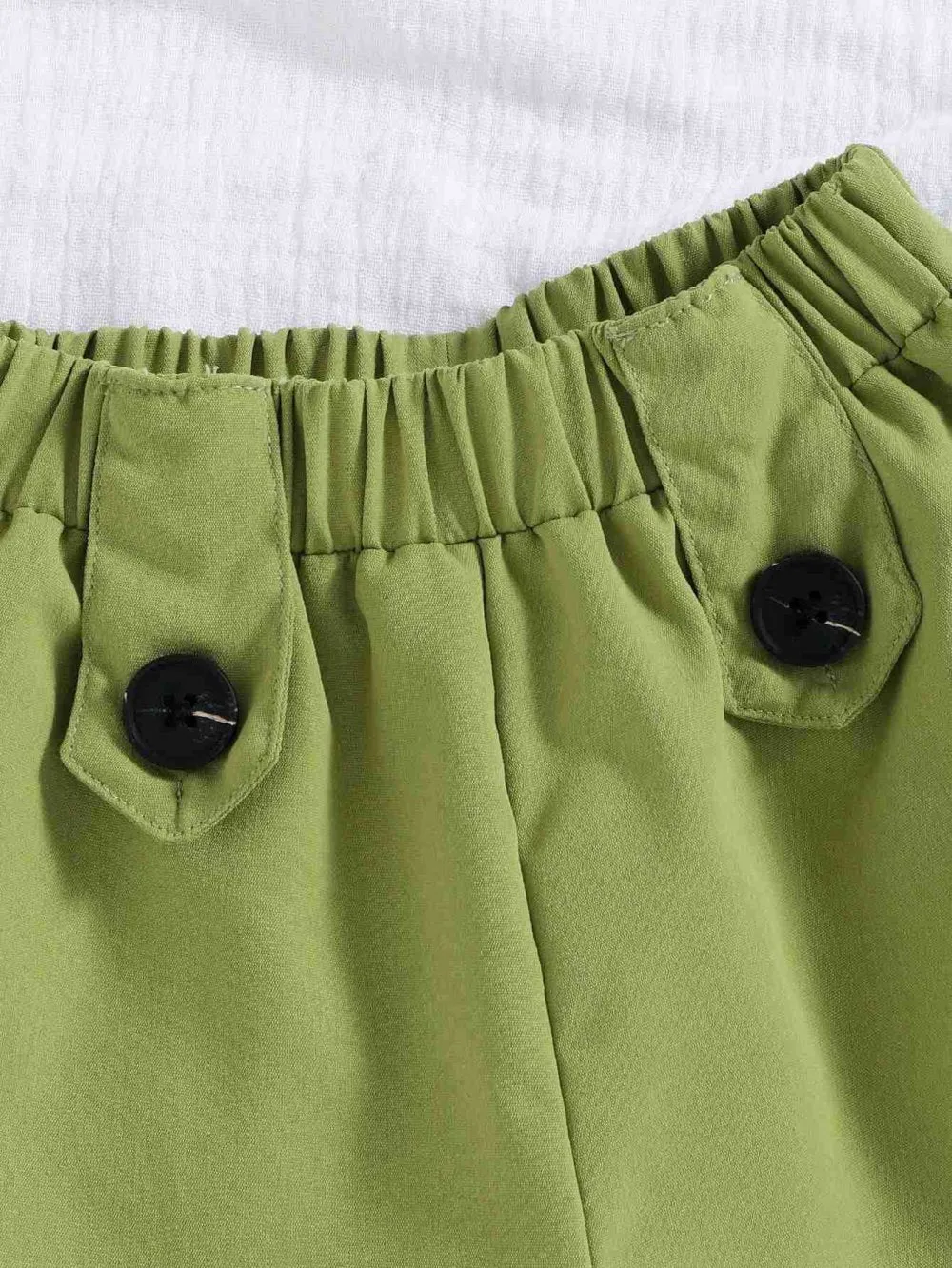 Summer Girls Sleeveless Suit Waistcoat Vest Shorts Waist Pack Four-piece Children's Suit Wholesale