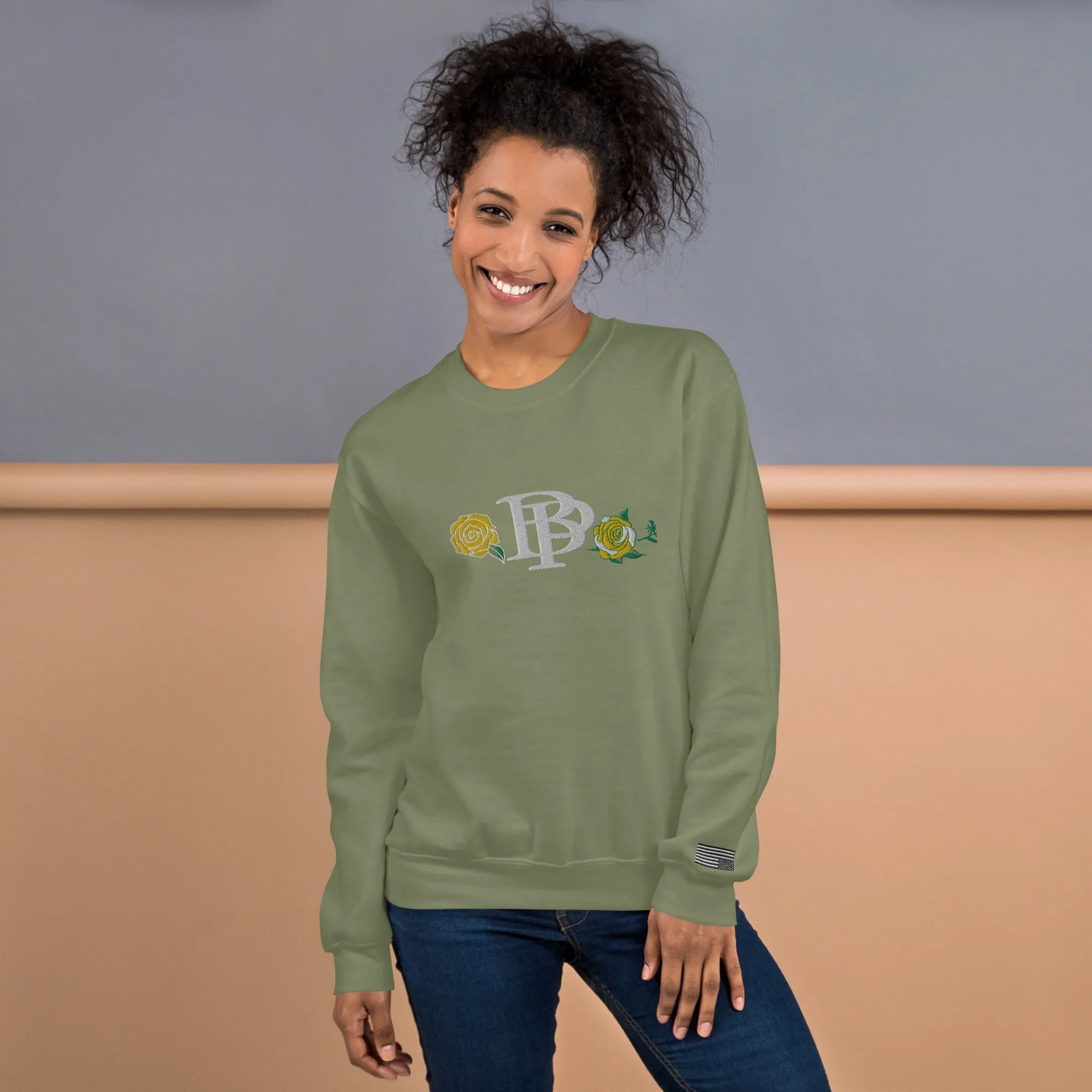 Sweatshirt - Yellow Rose