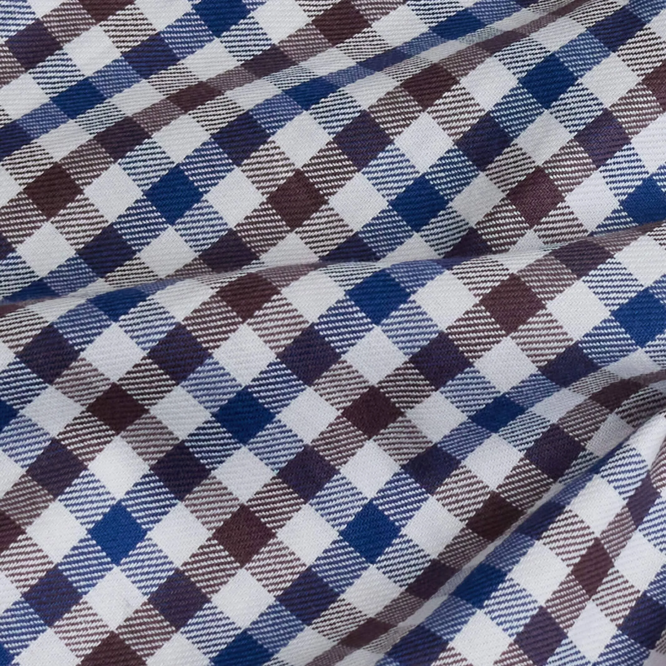 The Brown Burnham Check Custom Shirt