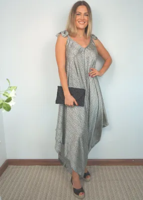 The Harem Jumpsuit - Champagne Leopard