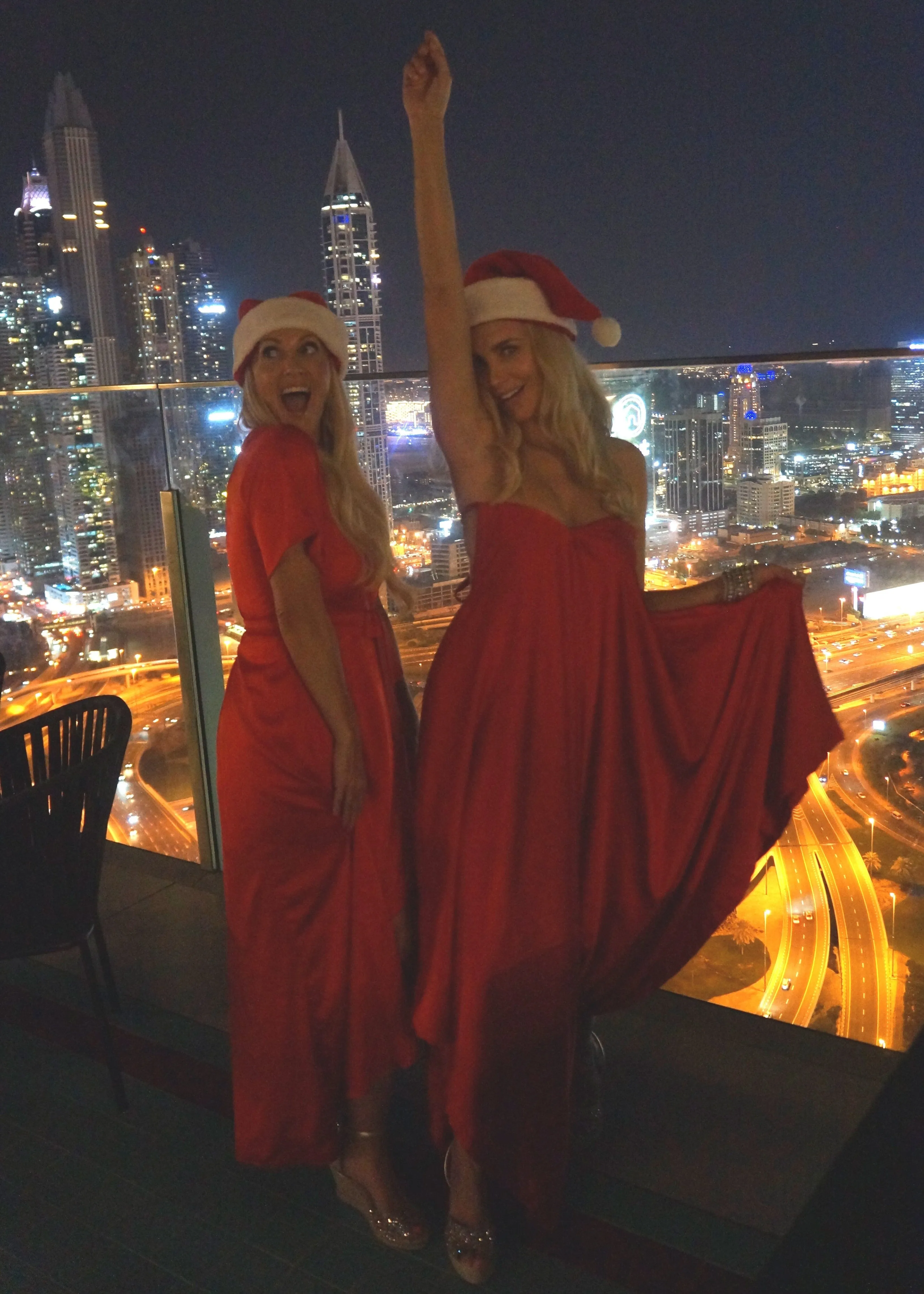 The Harem Jumpsuit - Christmas Red Satin