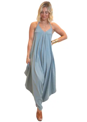 The Harem Jumpsuit - Cy Khaki