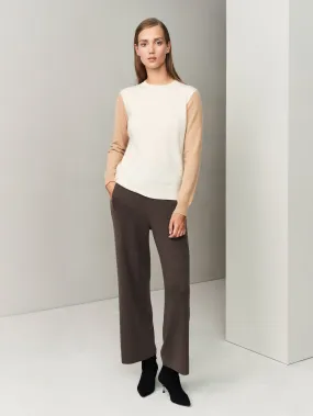 The Structured Trousers - Dark Olive Brown