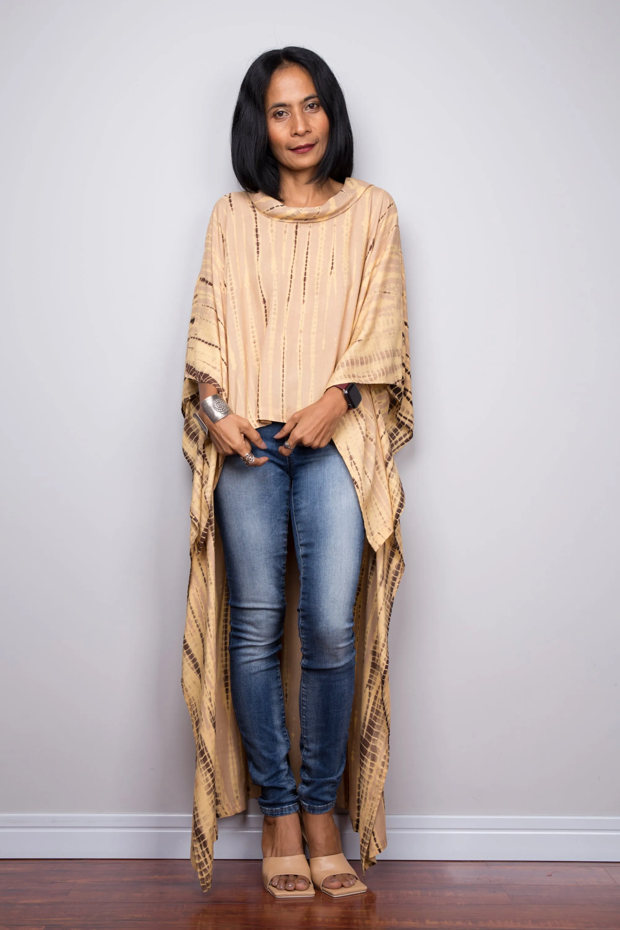 Tie dye Kaftan top