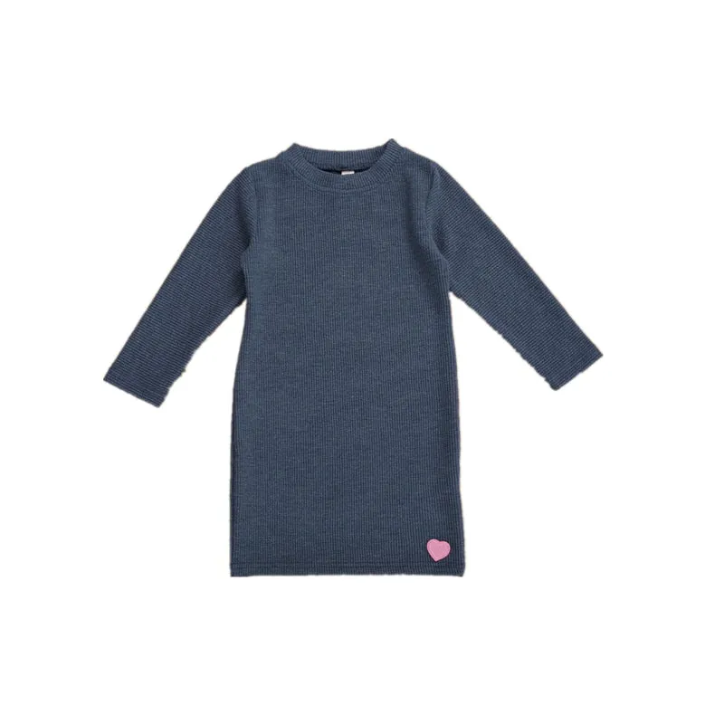 Toddler Long Sleeve Warm Girls Jumper Dress