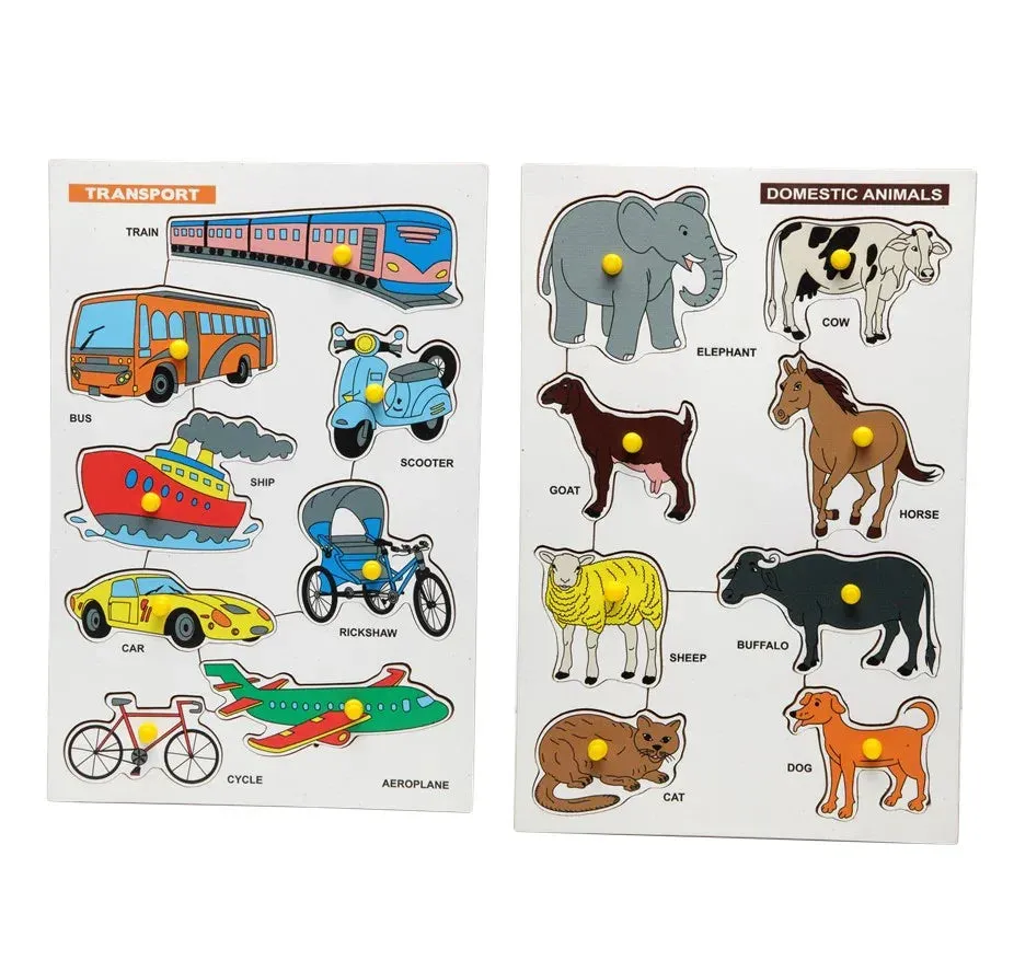 Vehicles and Domestic Animal combo