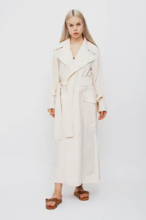 VERNA LINEN TRENCH