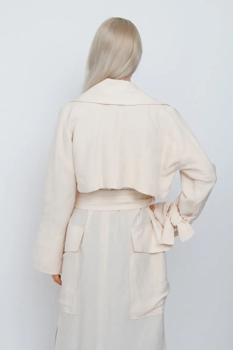 VERNA LINEN TRENCH