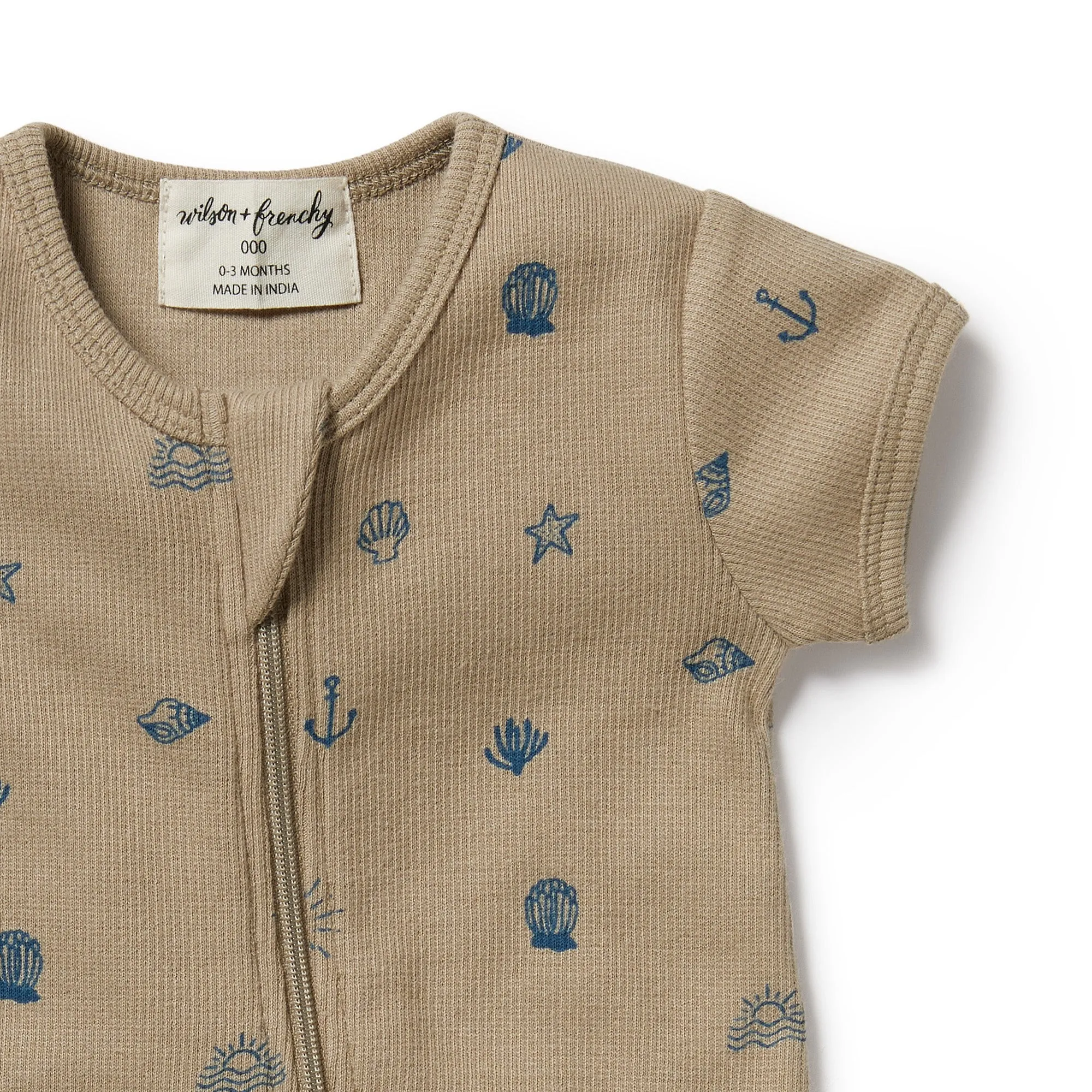 Wilson and Frenchy Organic Boyleg Zipsuit Summer Days